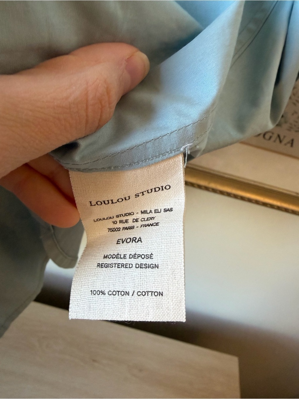 Loulou Studio Evora Shirt Dress Large - Picture 7 of 7